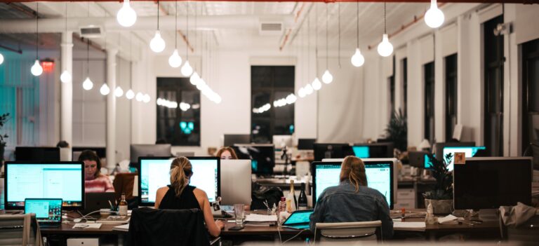 Tech Company Open Office Space